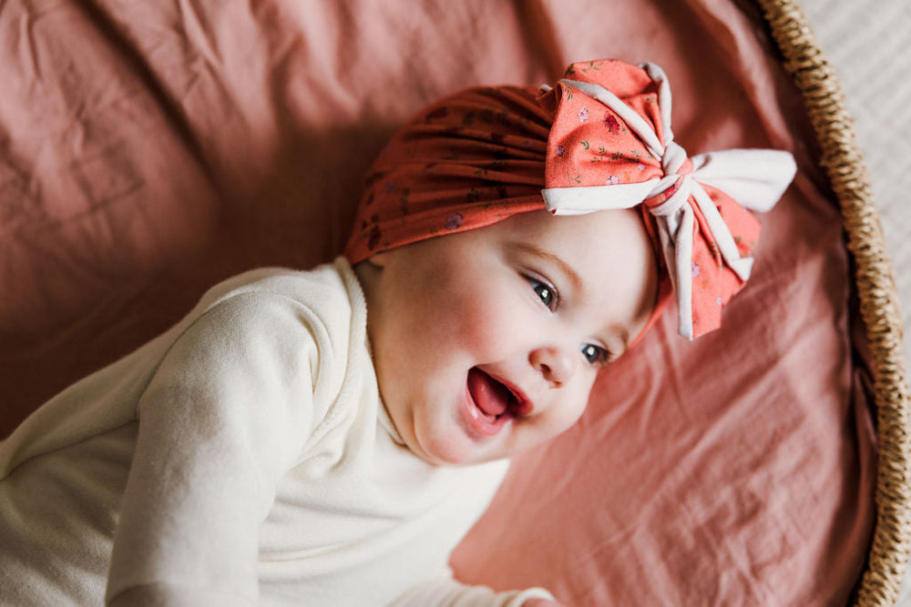 Lot De 7 Ou 8 Turbans Bébé En Coton Doux - Bandeaux Boho Pour Nouveau-né à 4 Ans, Multicolores
